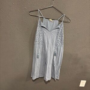 Roxy Sleeveless Dress with Lace Details